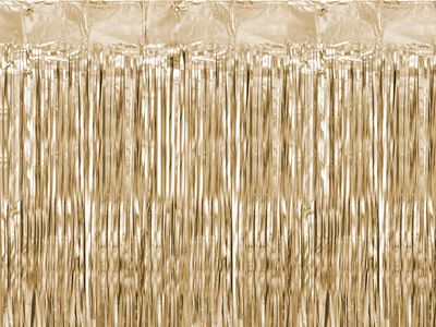 Juhlaverho kulta, 90x250cm