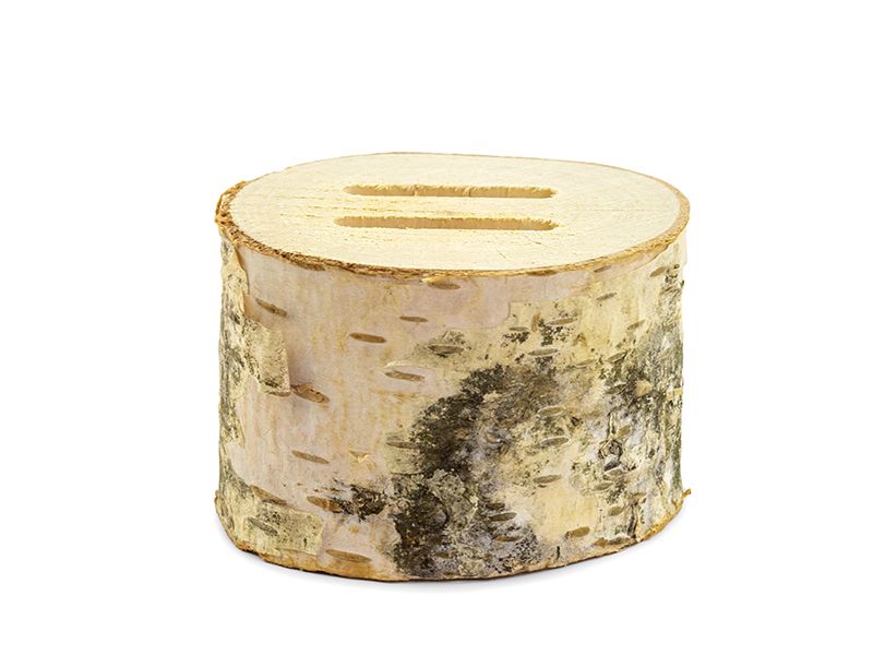 Puinen sormusteline, 6cm