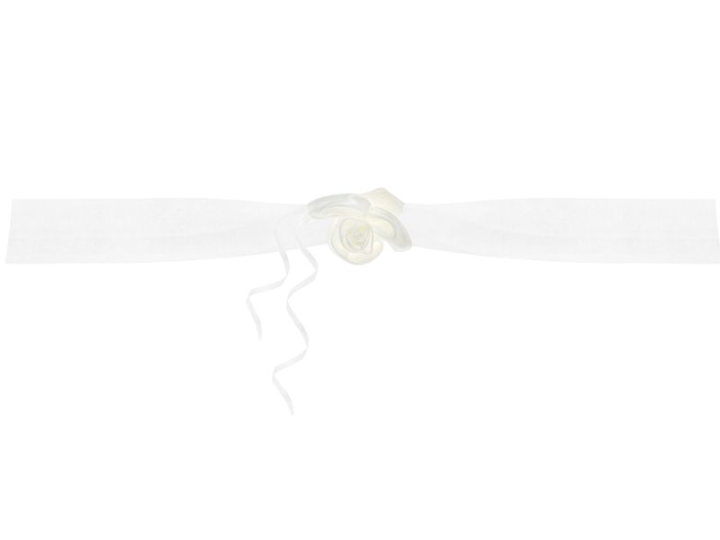 Organzaköynnös kerma, 1,8m - 2kpl