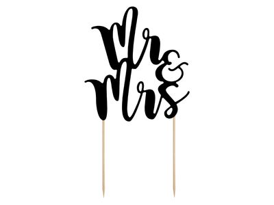 Kakkukoriste Mr&amp;Mrs, 25.5cm