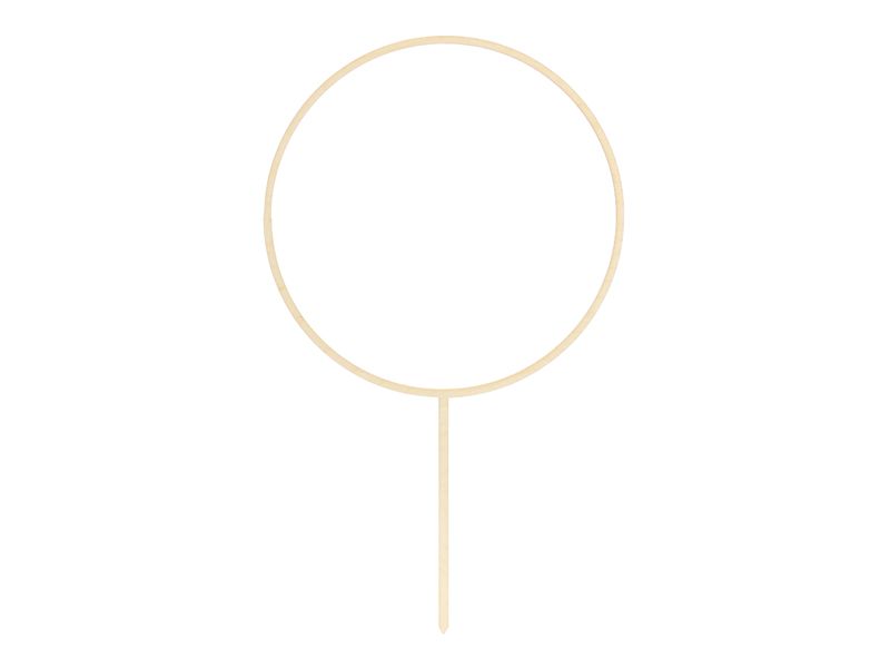 Puinen kakkukoriste rengas, 24.5cm