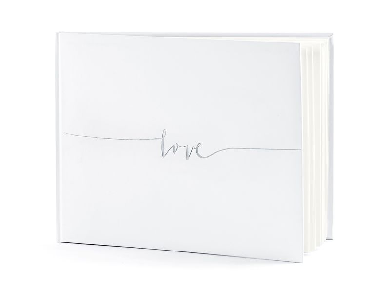Vieraskirja LOVE, hopea