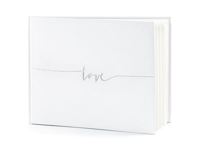 Vieraskirja LOVE, hopea