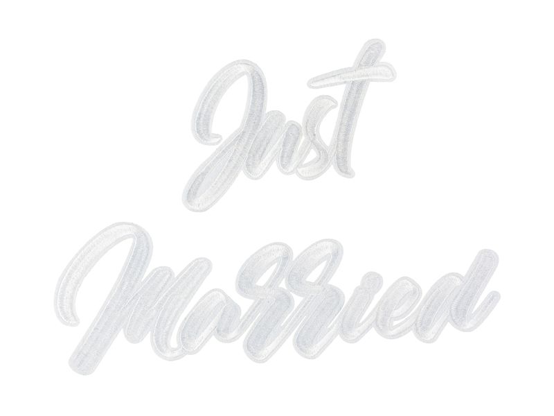 Silitystarra Just Married, 30x18cm