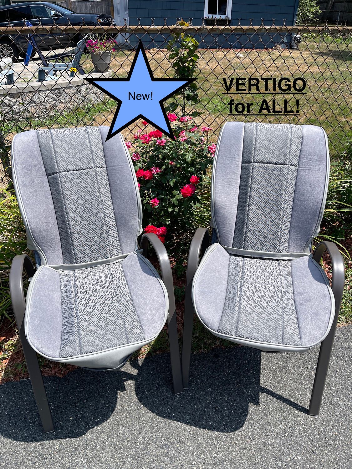 Standard Seat upholstery -Vertigo hybrid- gray
