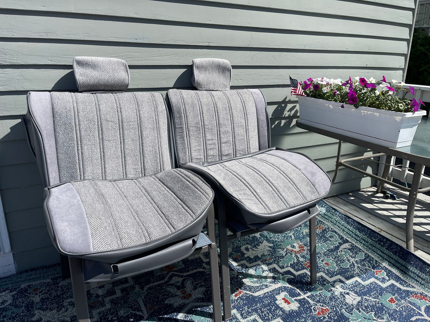 Split Rear Seat upholstery