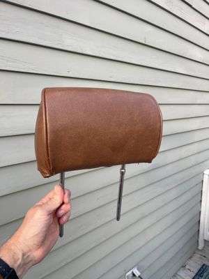 Vinyl headrest cover set
