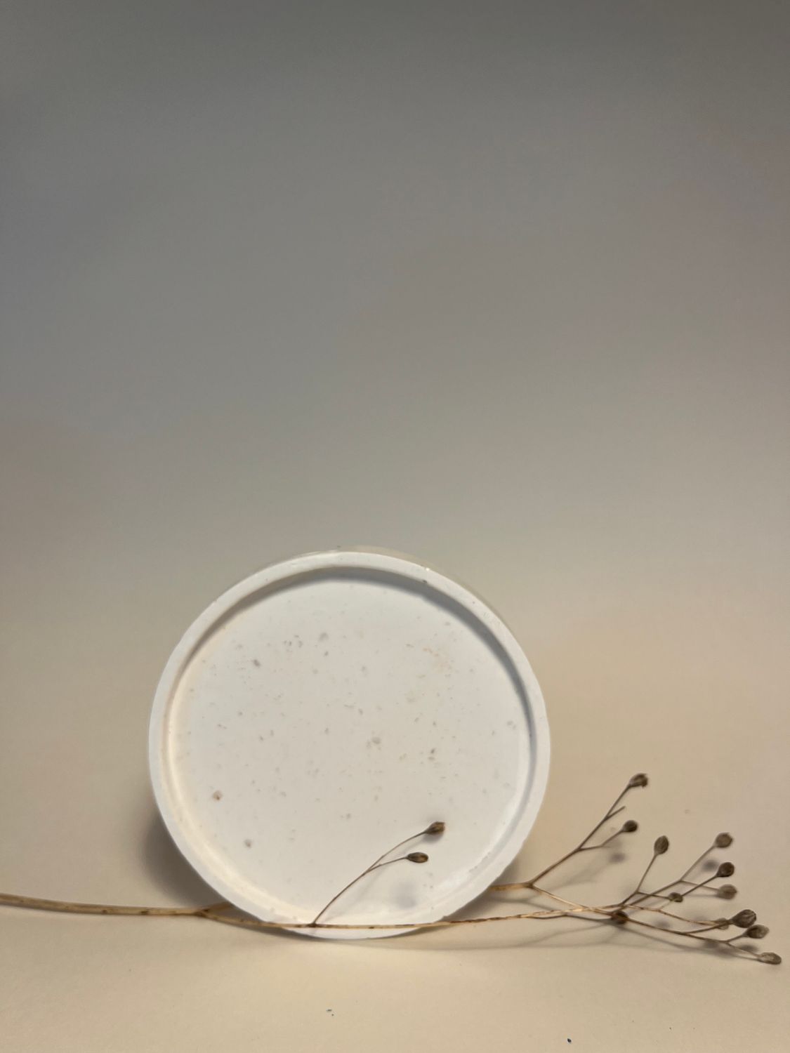 Schaaltje rond