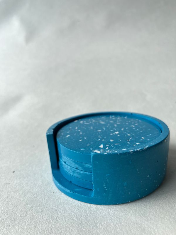 Glasonderleggers blauw
