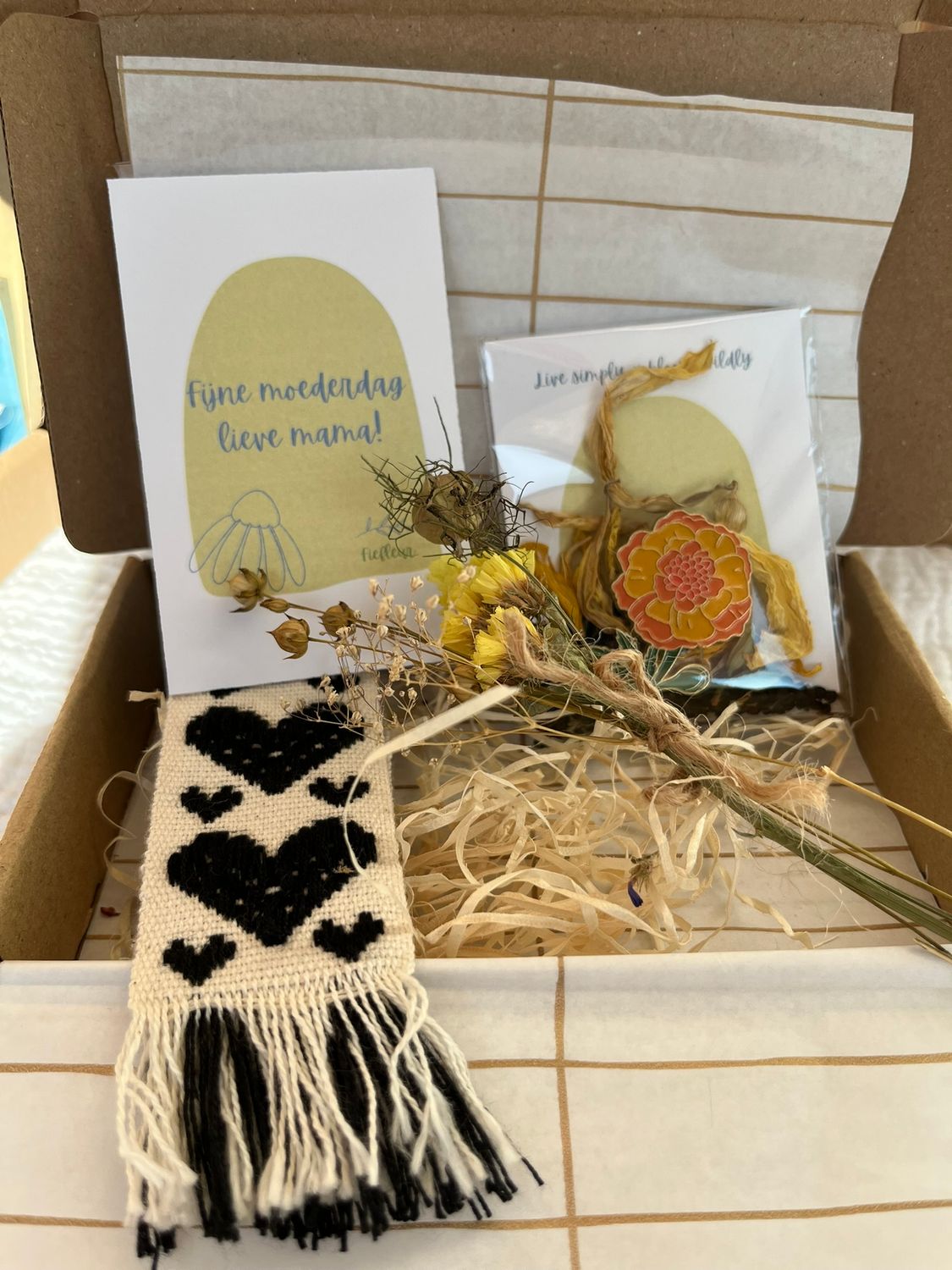 Cadeaubox bladwijzer hart