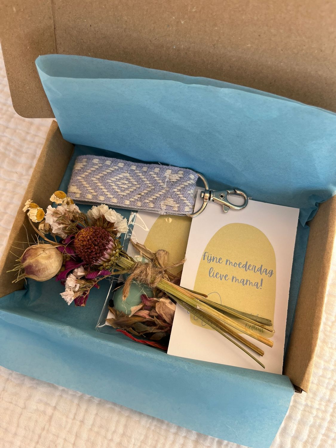 Cadeaubox sleutelhanger