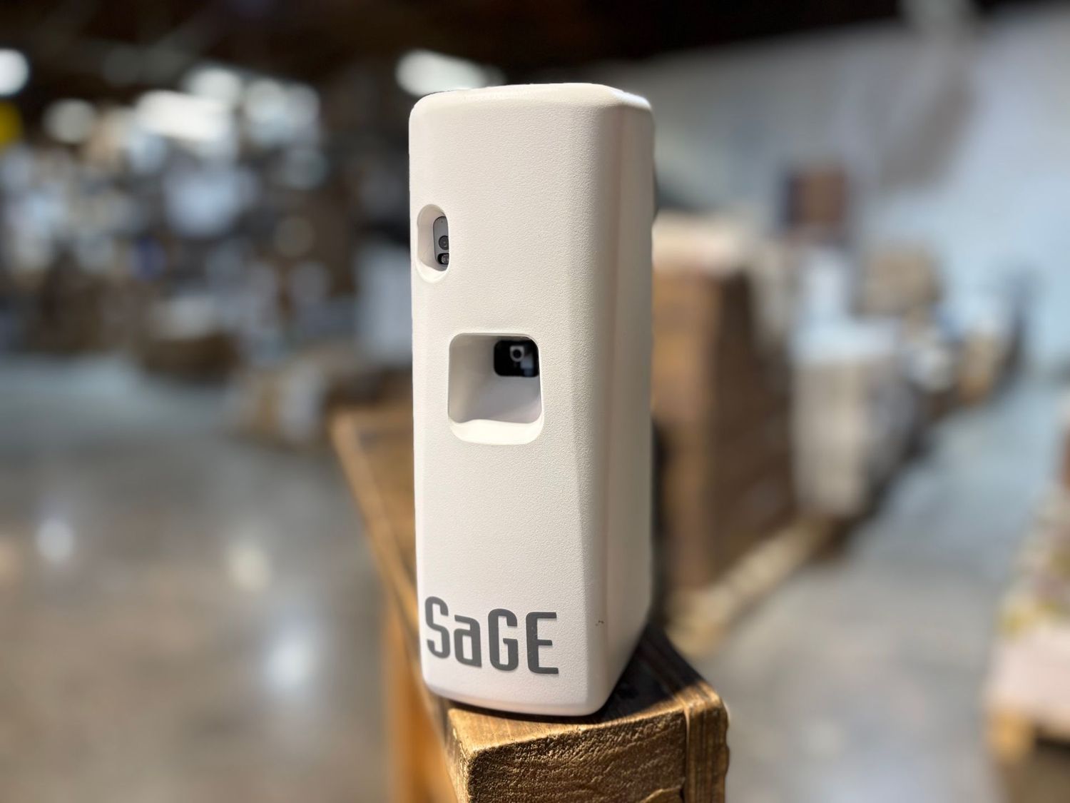 Odor Assassin Dispensing Cabinet with Light Sensor