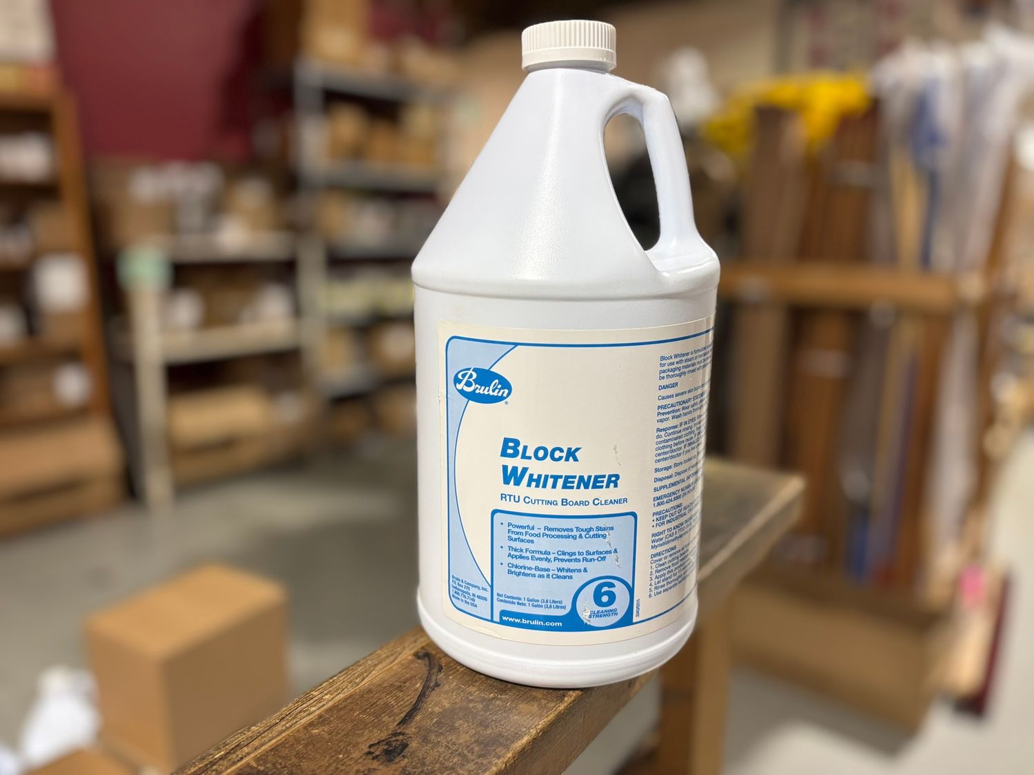 Block Whitener RTU Cutting Board Cleaner