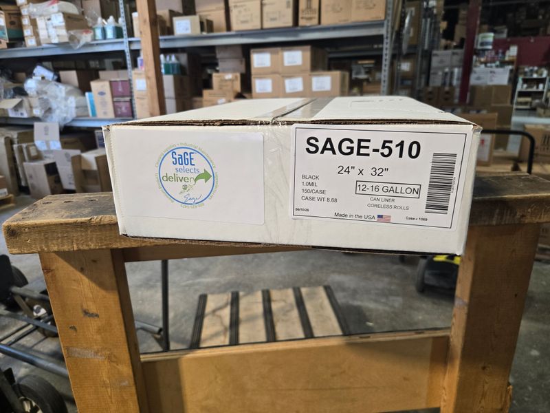 SAGE-510 Black 24x32 12-16gal