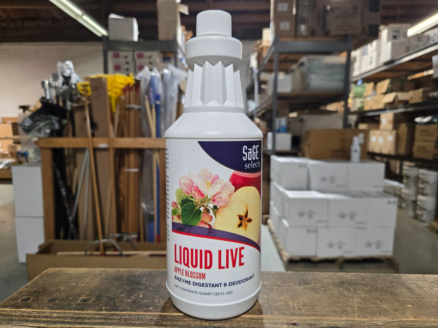 LIQUID LIVE  Apple Blossom Enzyme Digestant & Deodorant