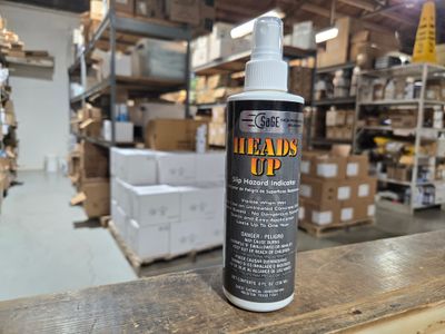 HEADS UP - slip hazard indicator HEADS UP - slip hazard indicator