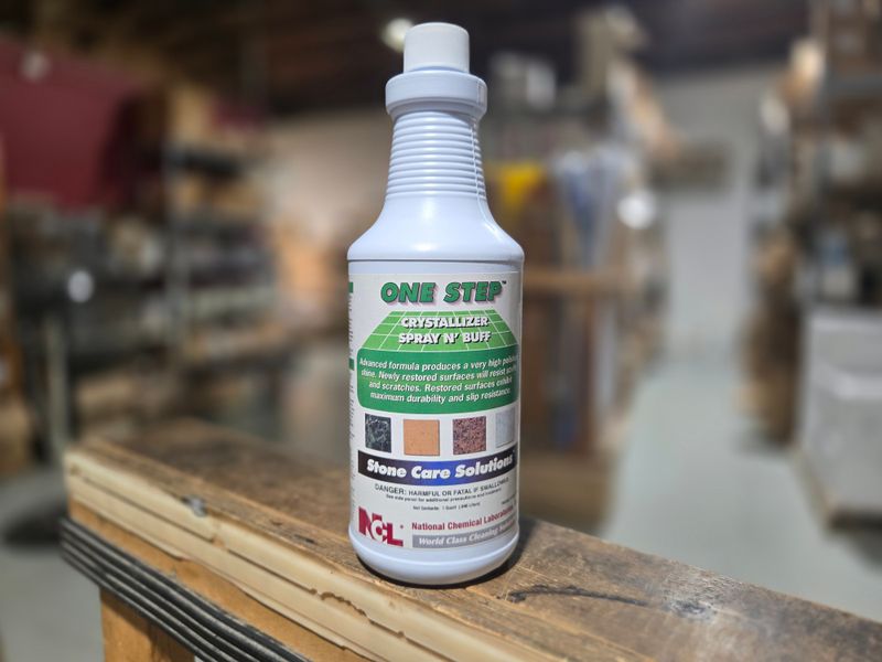 One Step   crystallizer spray n' buff