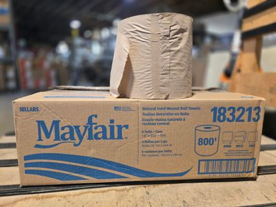MAYFAIR HARDWOUND 8"X800 BROWN