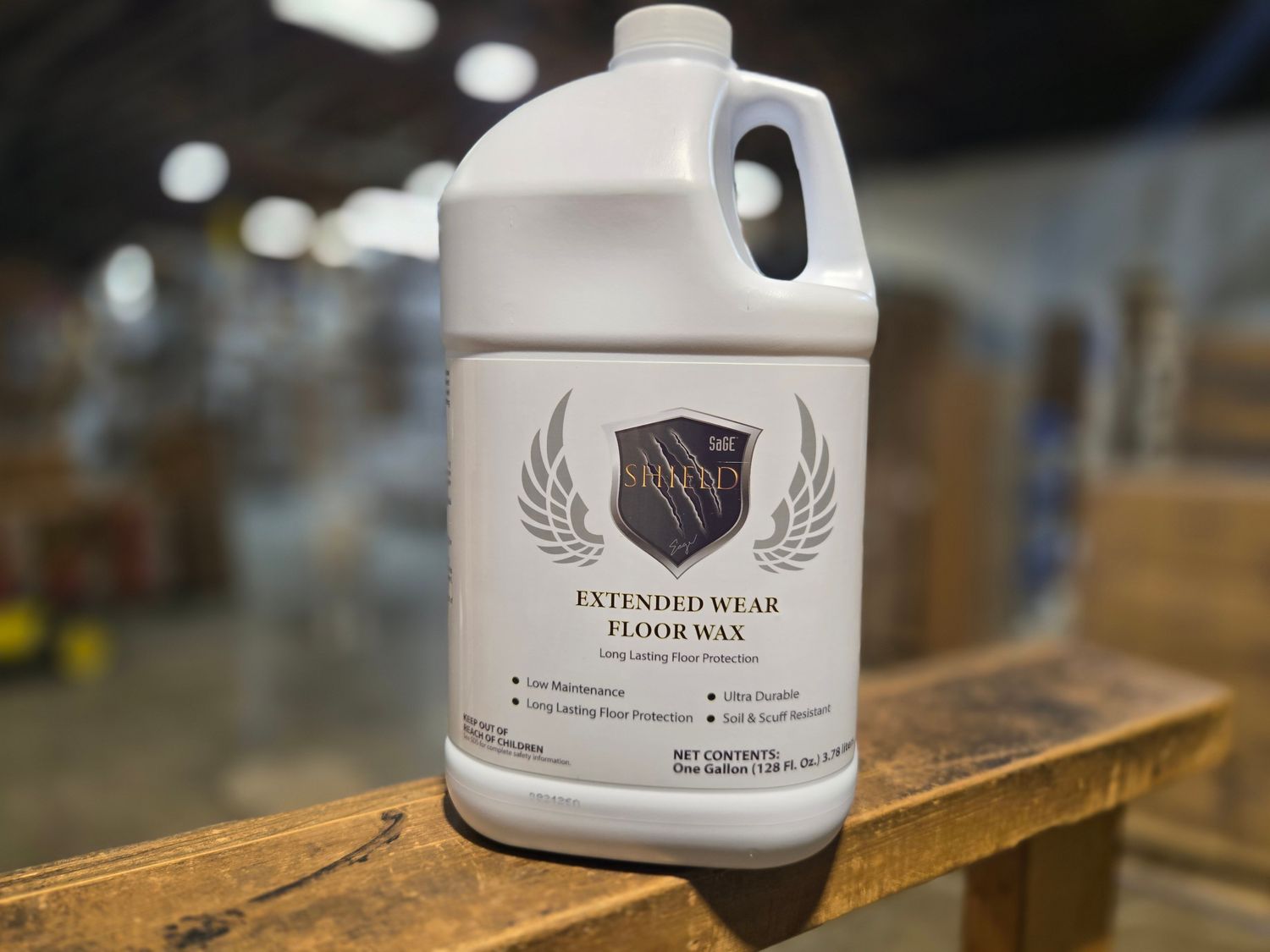 SHIELD EXTENDED WEAR FLOOR WAX