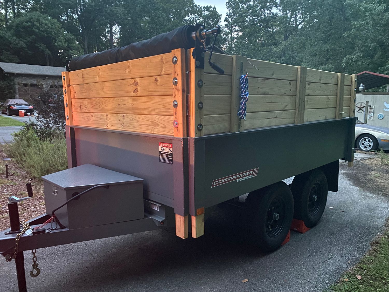 Basic Dump Trailer, Deposit