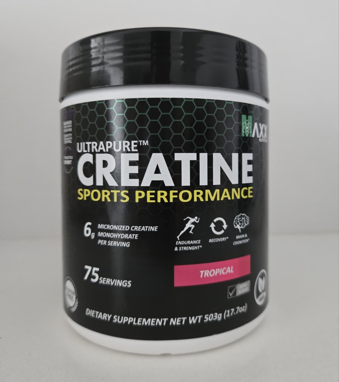CREATINE MONOHYDRATE  TROPICAL - 500g