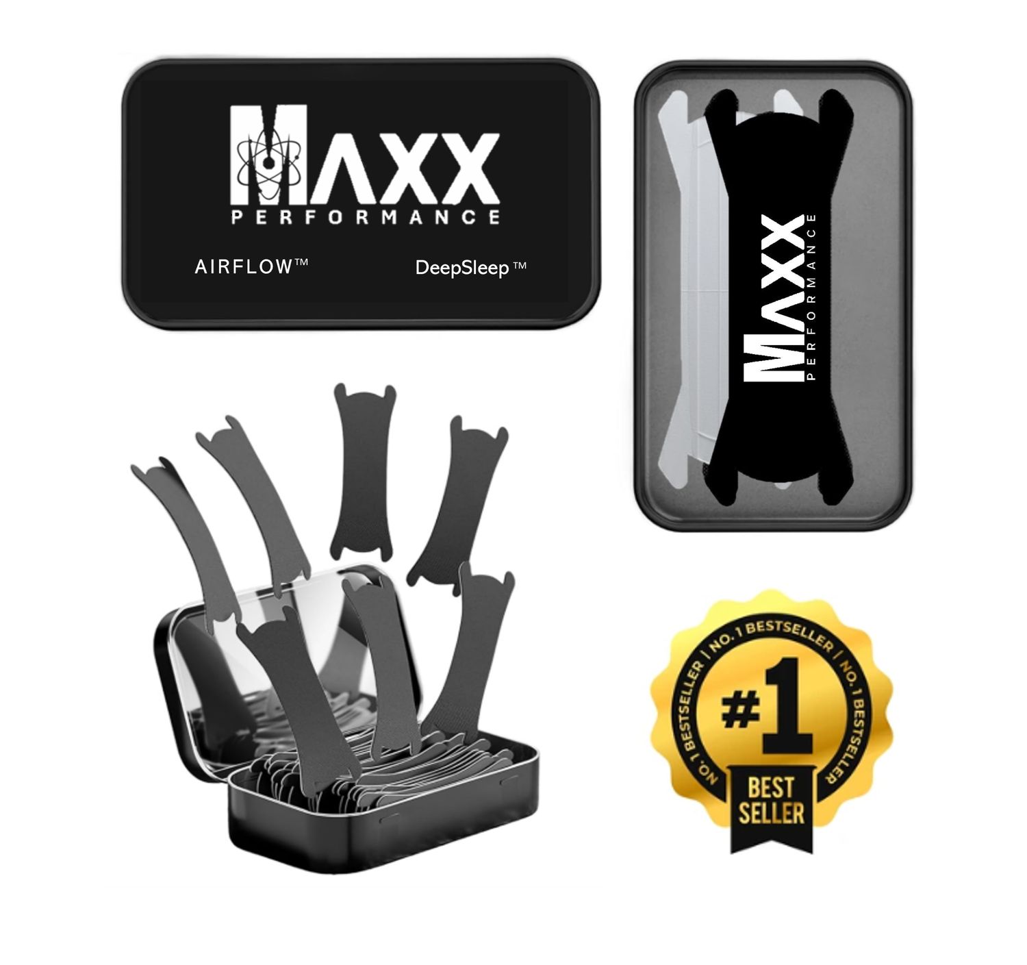 MAXX Performance™ – Premium Nasal Tape with Travel Box