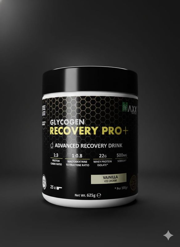 Glycogen RECOVERY PRO (VAINILLA ICE CREAM) - 625g