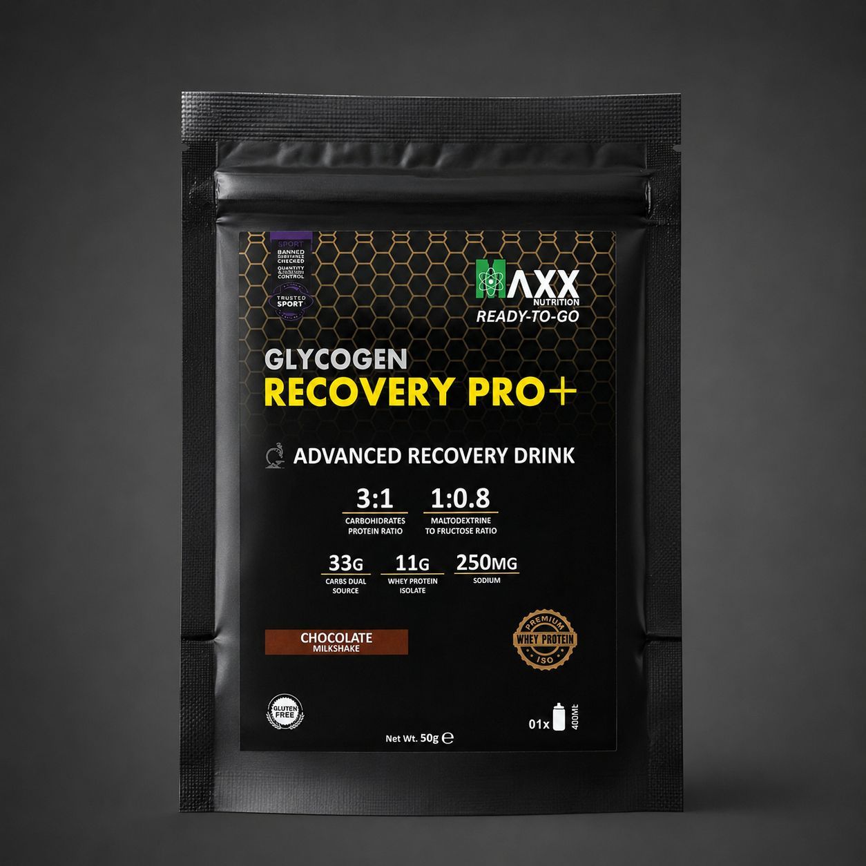 Glycogen RECOVERY PRO (CHOCOLATE MILKSHAKE) - 625g