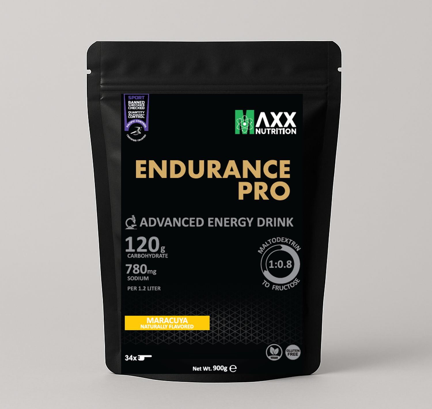 ENDURANCE PRO PASSION FRUIT - 900g