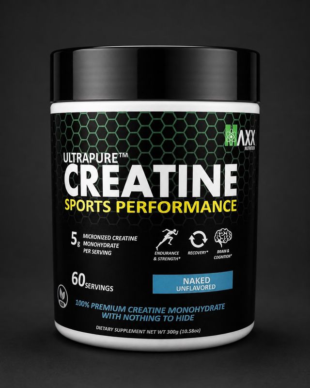CREATINE MONOHYDRATE NAKED - UNFLAVORED - 300g CREATINE MONOHYDRATE NAKED - UNFLAVORED - 300g