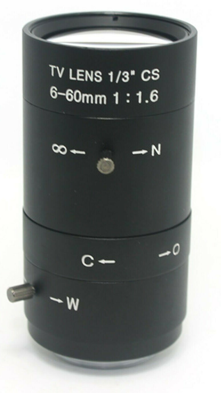6-60mm f/1.6 zoom lens 6-60mm f/1.6 zoom lens