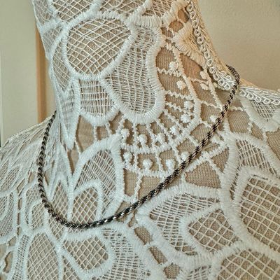 18&quot; 925 Silver Rope Chain