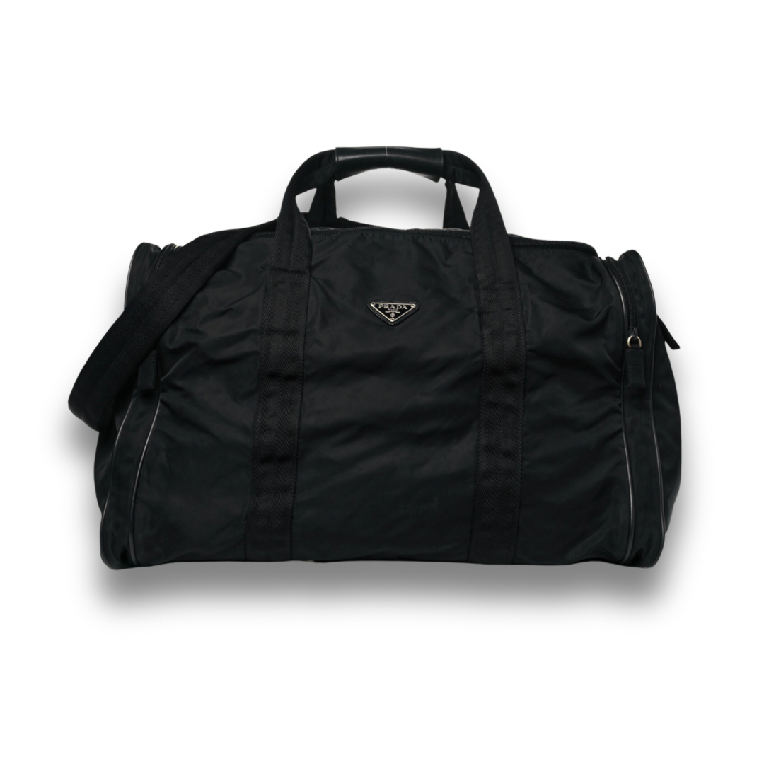 PRADA Tessuto Nylon Saffiano Viaggio Carry On Travel Bag