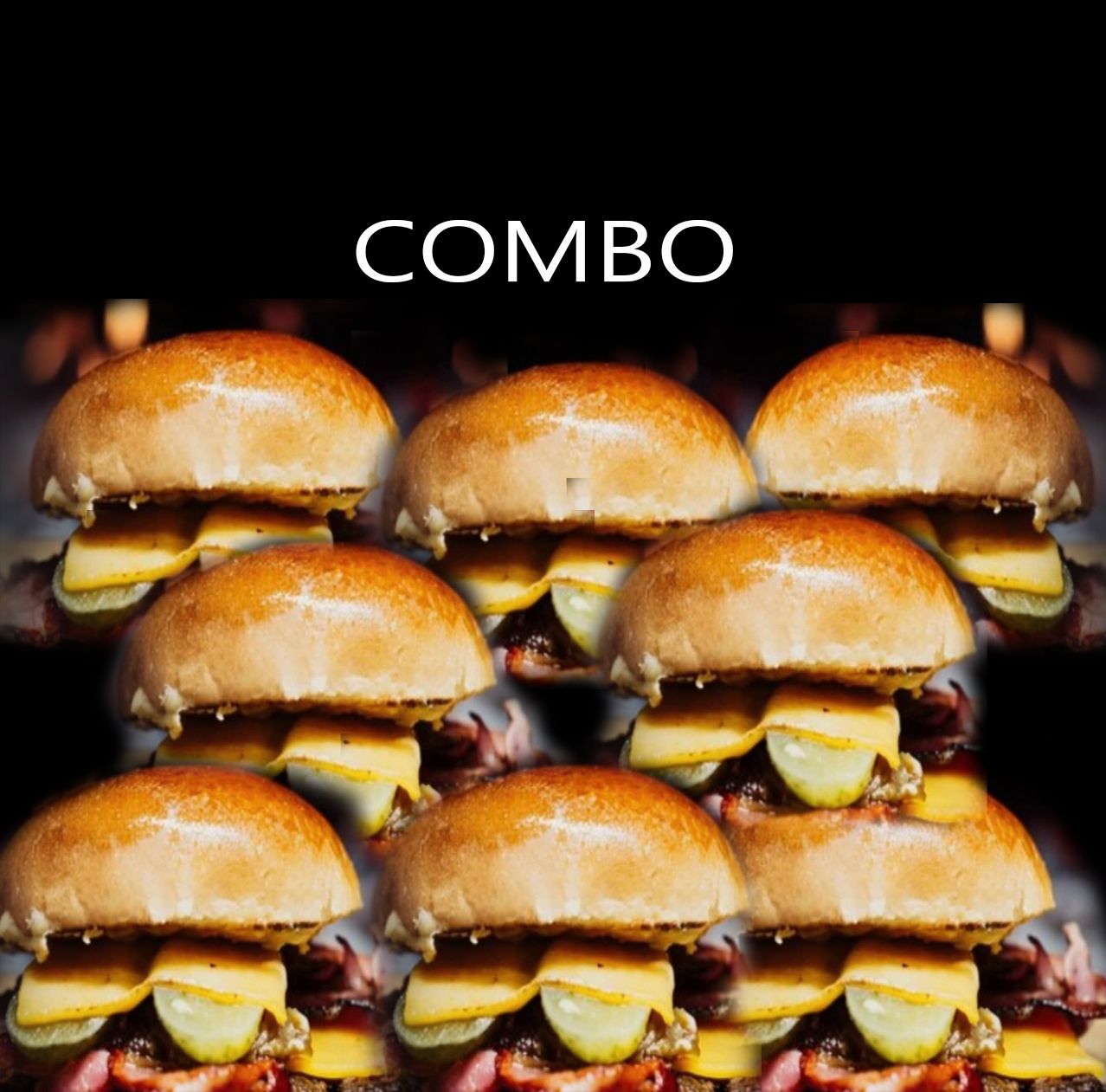 COMBO 8 burger mas refreco 2litros