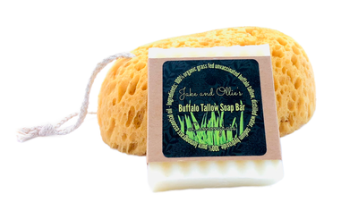 Tallow Bar Soap and Lufa Gift Set
