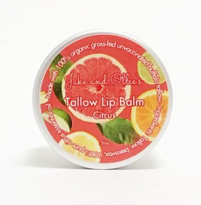 Tallow Lip Balm - Citrus
