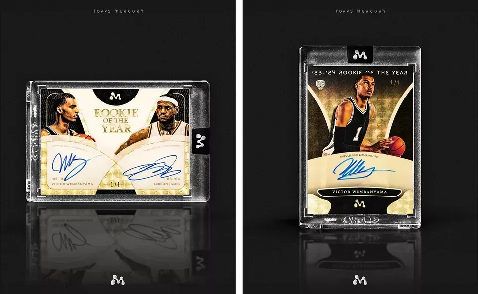 ?Précommande ?Topps mercury  "exclusivité" WEMBANYAMA / LEBRON