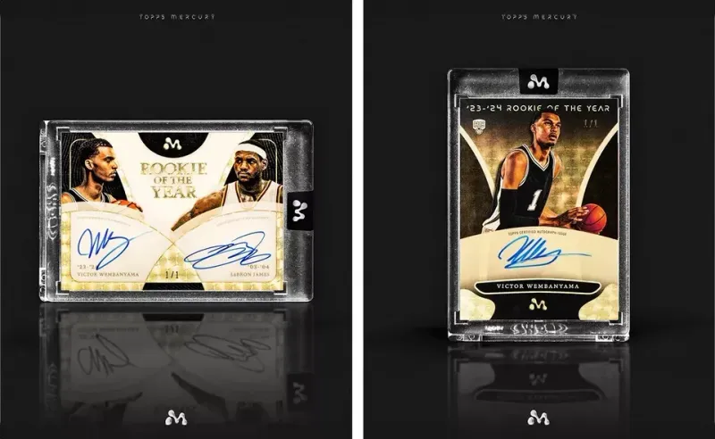 ?Précommande ?Topps mercury  "exclusivité" WEMBANYAMA / LEBRON