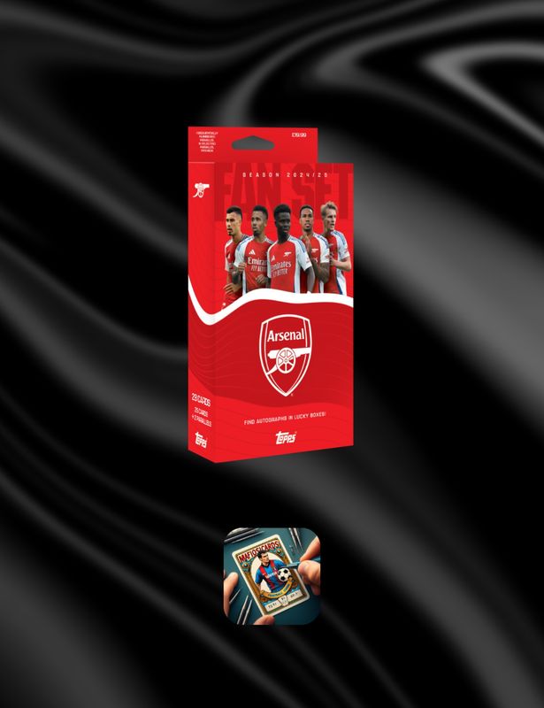 2024-25 Topps Soccer  ARSENAL Fan Set?