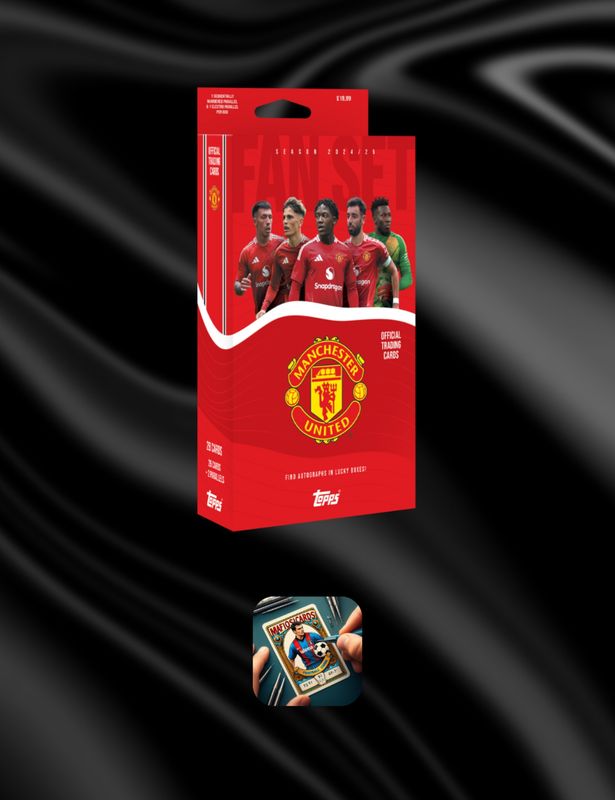 2024-25 Topps Soccer  MANCHESTER UTD Fan Set?