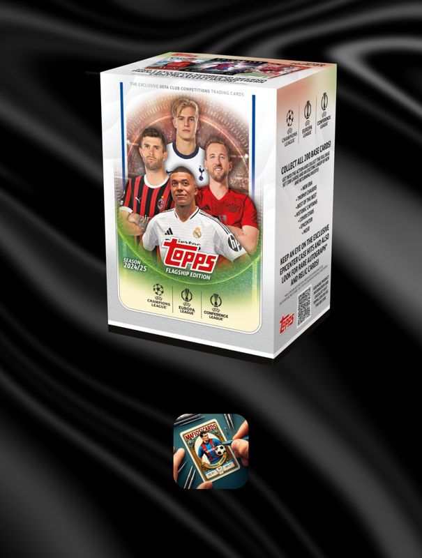 Blaster Topps flagship ucc compétition  édition 2024-25