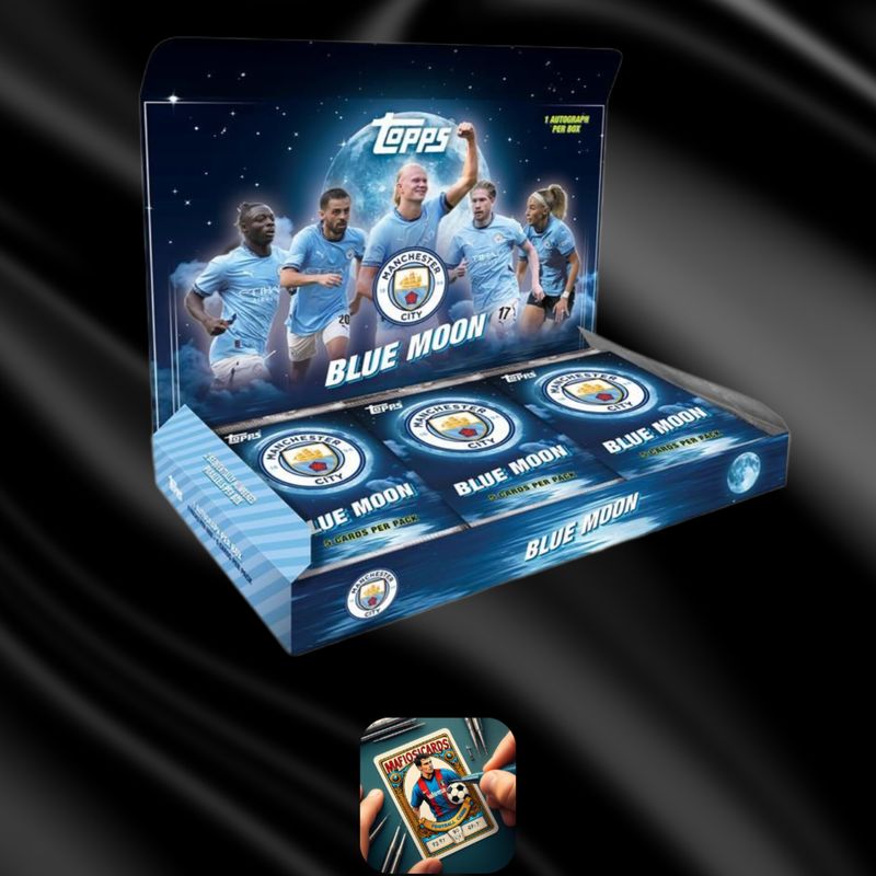 Topps Blue Moon Manchester city Hobby box