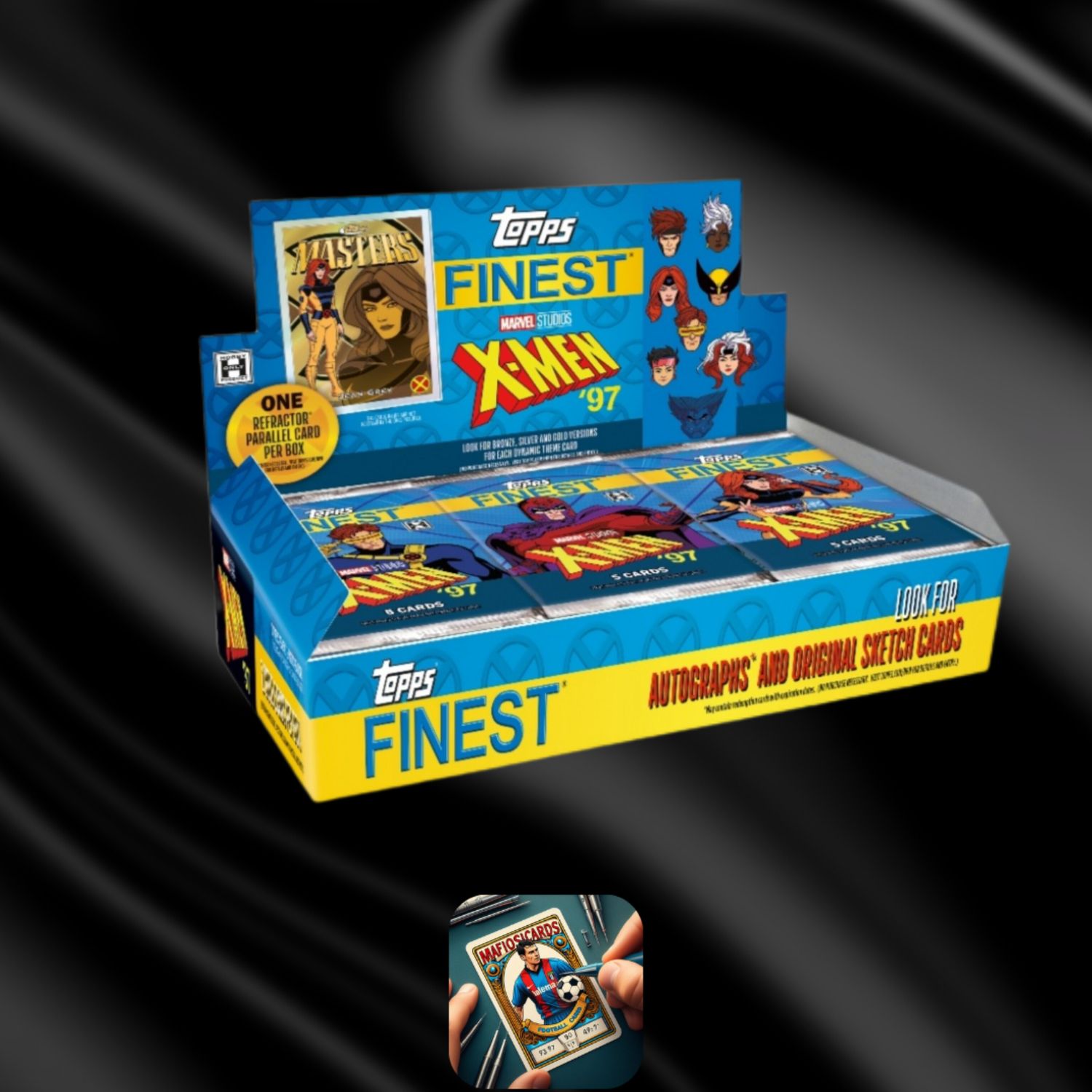 Topps finest x-men 97 -boîte hobby 2025