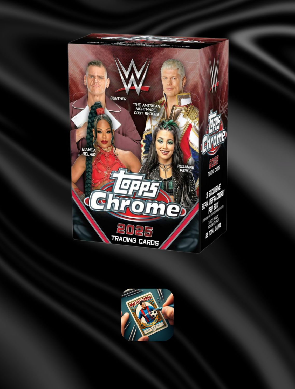Topps chrome WWE 2025 . BLASTER ?NOUVEAUTE?