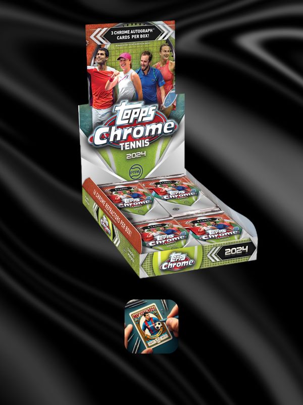 Topps chrome TENNIS hobby box 2023/24