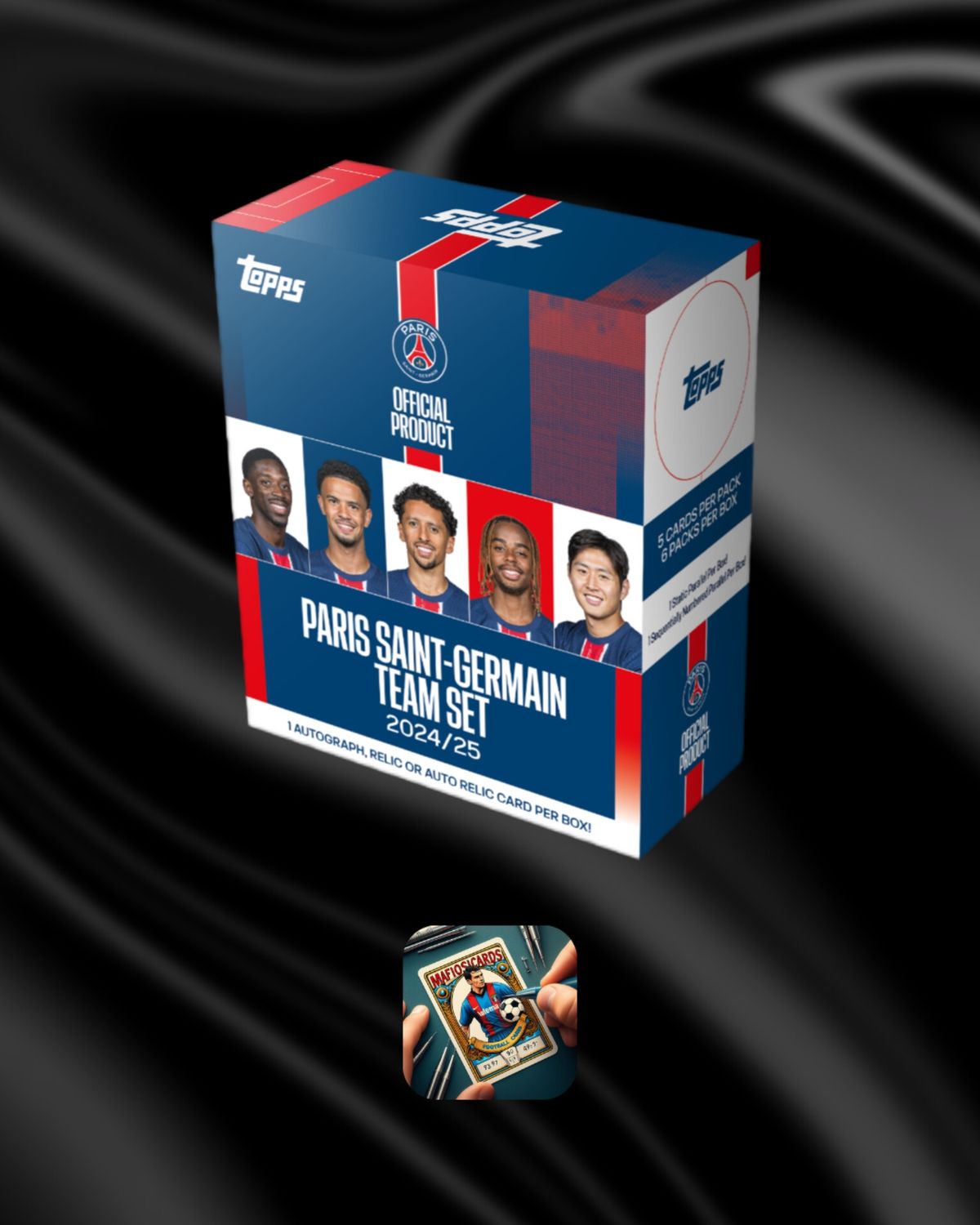 Topps team set psg 24/25