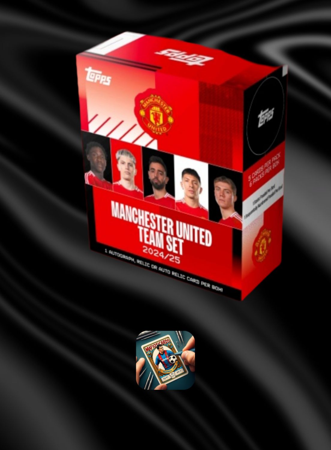 Topps TEAM SET MANCHESTER UTD 24 - 25? ?