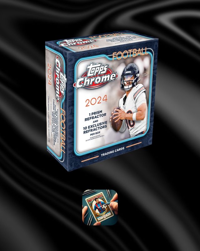 ?megabox?topps chrome NFL FOOTBALL AMERICAIN