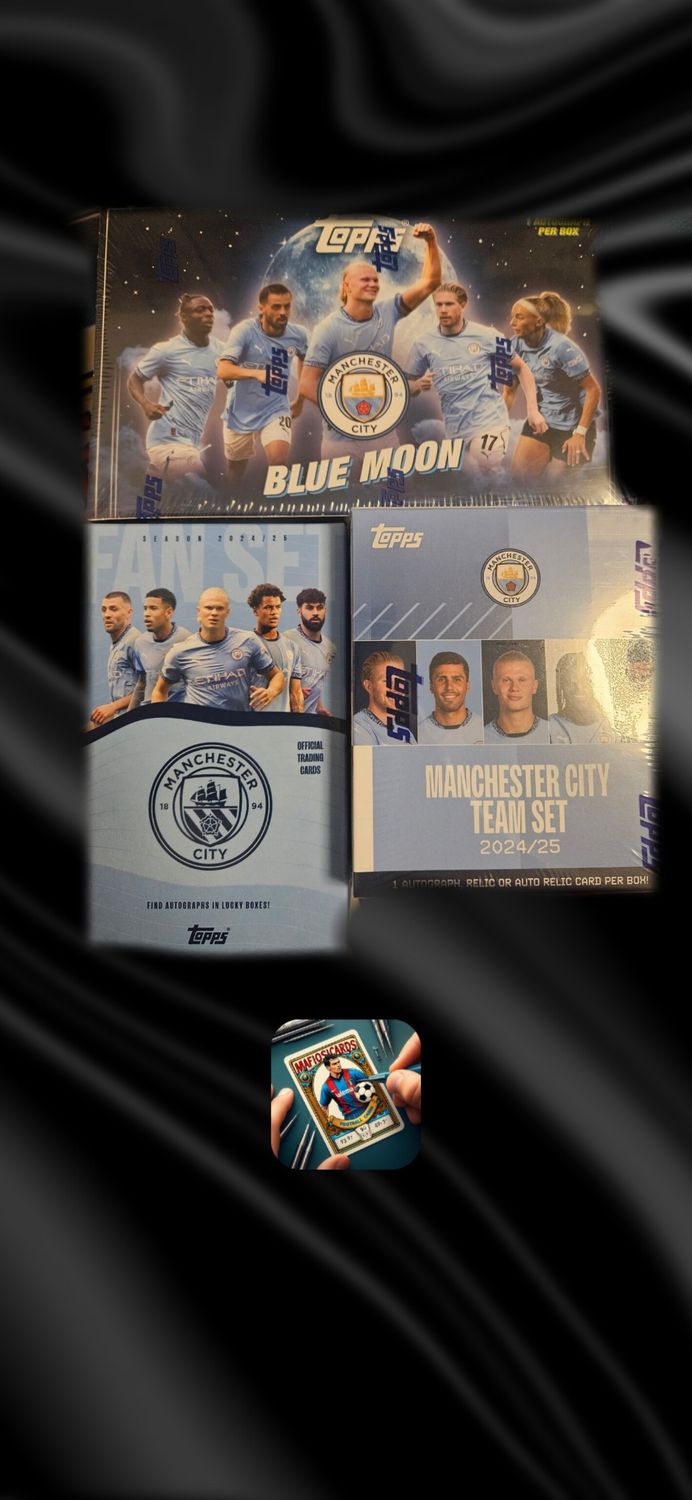 ?MANCHESTER CITY? 1 BLUEMOON MC + 1TEAM SET MC + 1 FAN SET MC