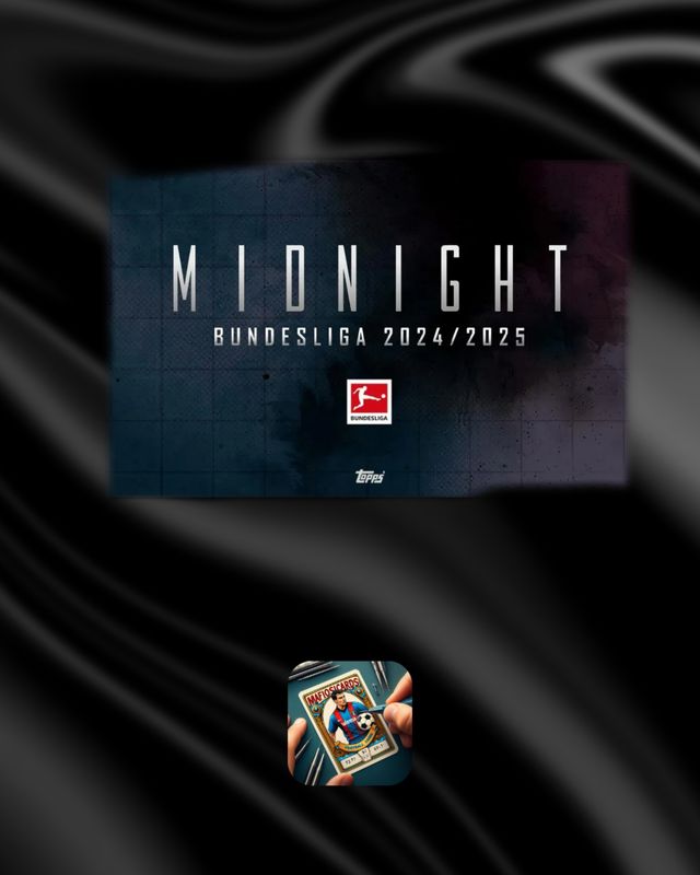 Topps MIDNIGHT BUNDESLIGA 2024-25 ?pré-commande ?